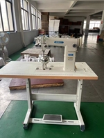 Mesin Jahit JUKKY 810 Satu Jarum Heavy Duty Post Bed Lockstitch untuk Sepatu dan Barang Kulit dengan Motor Industri dan Pengumpan Otomatis