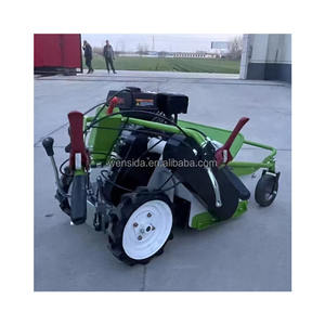 <span class=keywords><strong>Tondeuse</strong></span> à gazon diesel haute puissance à conducteur marchant pour vergers domestiques petit désherbage à essence et coupe d'herbe autopropulsée - Product Image 4