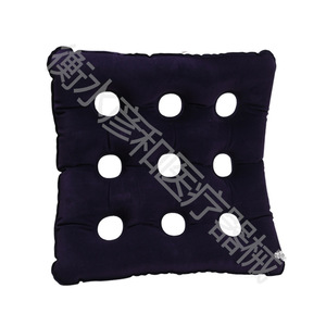 Coussin de siège gonflable en PVC carré à 9 trous, ventilation anti-escarres, pour fauteuil roulant, usage au bureau, avec pompe à air - Product Image 4