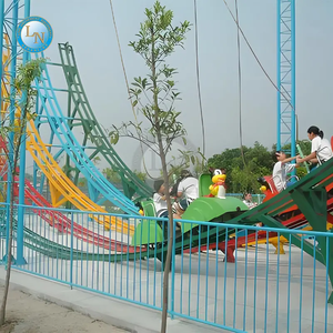 Parque de atracciones Flying Car Ride Fibra de vidrio al aire libre Metal Uso comercial Thrill Ride - Product Image 6