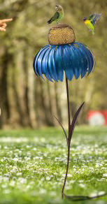 A3705 vente alimentation jardin extérieur fleur oiseau mangeoire Sensation rose coneflow oiseaux mangeoire - Product Image 3