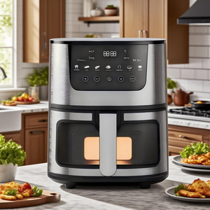 Hiện đại 7L dầu-miễn phí điều khiển kỹ thuật số điện điện nồi chiên sâu lò Kinh Tế đa chức năng không khí chiên cho nhựa ngoài trời - Product Image 3