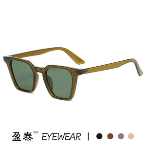 Eyewear <b>Square</b> Frame <b>Sunglasses</b> PC UV400 Unisex Fashion Street Style - Product Image 3