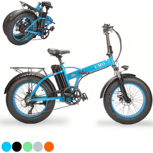 Vélo Électrique Pliable Mini 750W 48V 13Ah Batterie Lithium Moteur Arrière Sans Balais Pneus Larges 20 Pouces Hybride pour Adultes JYOP-EB07 - Product Image 1