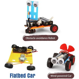 Juguete Educativo STEM de Vehículo Eléctrico Impulsado por Viento, Proyectos de Aprendizaje Divertidos para Niños - Product Image 3