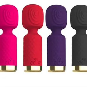 Nieuwe Mini Sterke Schok Av Vibrator Vrouwelijke Multi-Frequentie Tweede Tij Zelfcomfort Apparaat Kleine Massage Bar Volwassen Seksproducten