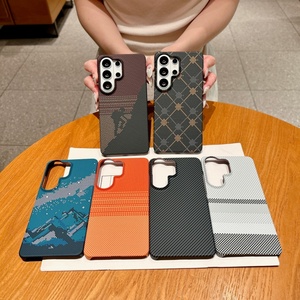 เคสโทรศัพท์มือถือลายคาร์บอนไฟเบอร์แบบแม่เหล็ก สำหรับ Samsung S26 S22 S23 S24 S25 Ultra A16 A17 A55 A56 A57 ป้องกันการกระแทก - Product Image 2