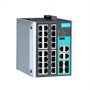 Moxa EDS-528E-4GTXSFP-HV-T กล่องสวิตช์จัดการกิกะบิต 24 พอร์ต อีเธอร์เน็ต สำหรับอุตสาหกรรมและองค์กร - Product Image 2