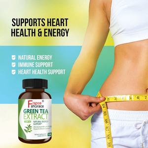 Cápsulas de Extracto de Té Verde con Etiqueta Personalizada, 1000mg, Suplemento Quemagrasas para el Apoyo Cardíaco en Adultos - Product Image 6