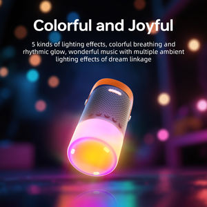 <span class=keywords><strong>Enceinte</strong></span> sans fil magnétique avec chargeur de téléphone intégré, étanche IP66, autonomie de 20h, audio sans fil TF/AUX pour la maison et l'extérieur - Product Image 5