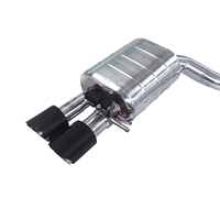 Système d'échappement électrique Valvetronic Catback pour Audi S5 B8 4.2L 2008-2012 avec commande à distance des soupapes et embouts quadruples de luxe offerts