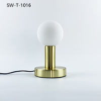 Lámpara de Mesa LED Clásica de Metal, Estilo Italiano, Portátil, de Lujo, para Restaurante, Comedor, Hotel, Venta al Por Mayor