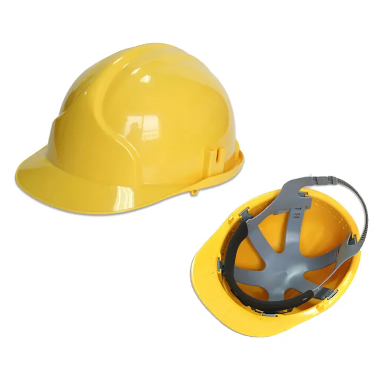 Personnalisé assemblé PE ou matériaux ABS coquille et en option suspensions ce en397 casque de sécurité casque de chapeau de sécurité