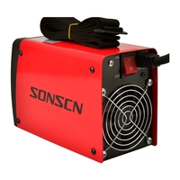 Nouvelle machine à souder à l'arc à courant continu (DC) Bivolt 110/220V avec moteur DC, efficacité de 85%, cycle de travail de 60%, garantie 1 an