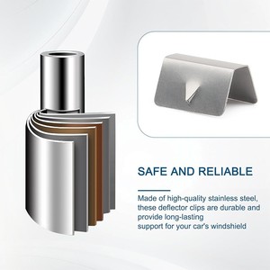 Clip para Parabrisas de Coche Más Vendido para <span class=keywords><strong>HEKO</strong></span> G3 con Hebilla Metálica para Protección Contra el Viento y la Lluvia, Hecho en China - Product Image 4