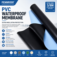 Çevre Dostu Modern PVC Çatı Membranı - Suya ve UV'ye Dayanıklı Düşük Sıcaklığa Dirençli Tek Katmanlı Beton Çatı Sistemi PENNROOF