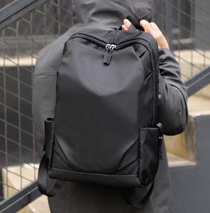 Minimalist Nylon <b>Backpack</b> <b>Men</b> Water Resistant 20-35L Capacity Interior Zipper Pocket Arcuate Shoulder Strap Multi Functional - Product Image 5
