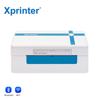 Xprinter XP-D461B Printer termal, Printer Thermal Waybill, mendukung sistem Driver Windows Linux Mac, Printer Label Wifi