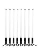 FLYKO Batterie sans fil LED Tube Uplights Batterie sans fil Dmx 360 degrés LED Pixel Tube Light