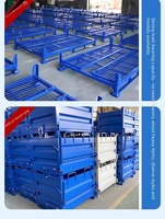 Chariot de stockage logistique pliable et verrouillable, chariot de manutention pour équipement médical et biens de valeur