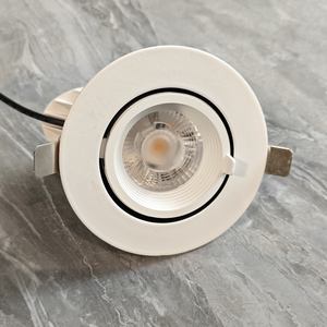 Downlight Empotrado de Alto CRI 90 con 90 °   Inclinación |   Lámpara de Techo Comercial con Clasificación IP20 para Centros Comerciales y Tiendas de Ropa - Product Image 5