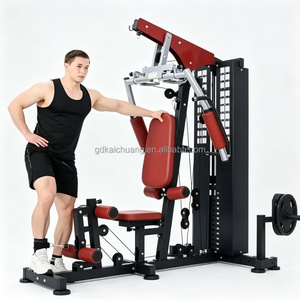 Appareil de fitness multifonctionnel pour usage domestique, station individuelle d'entraînement de force, équipé d'une presse à jambes pour un entraînement corporel régulier - Product Image 2
