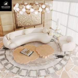 أريكة فاخرة مصنوعة حسب الطلب من الشركة المصنعة ، رائجة البيع أريكة إيطالية مقطعية - Product Image 4