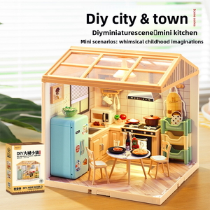 Super World DIY Scène Naturelle Assemblage Modèle Jouet En Plastique Bâtiment Ville 1:3 Échelle Ensembles pour Cadeau - Product Image 6