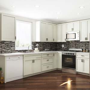 Modern Australian Style High Gloss White Lacquer <b>Kitchen</b> Cabinet Wood <b>Furniture</b> with Free Designs Complete <b>Kitchen</b> Islands - Product Image 2