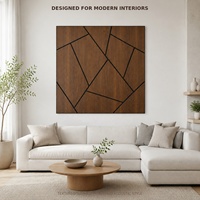Panneau acoustique mural en feutre PET à double couche en forme de V, panneau décoratif en fibre de polyester pour plafond et intérieur de bureau