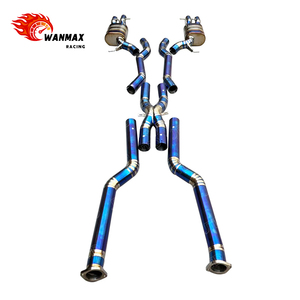 Système d'échappement catback en alliage de titane sport à soupape haute performance JTLD pour BMW <span class=keywords><strong>M5</strong></span> <span class=keywords><strong>E60</strong></span> de 2005 à 2010 avec silencieux sans soupape - Product Image 2
