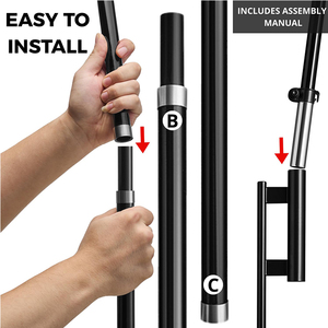 Kit de Bandera de Playa con Mástil y Estaca para Suelo, Sistema de Exhibición de Pancartas para Exteriores, para Instalación en Arena o Césped, Letrero Publicitario - Product Image 3