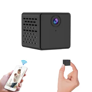 1080P détection de mouvement batterie WiFi caméra Surveillance bébé animal de compagnie Mini caméra détecteur de fumée caméra