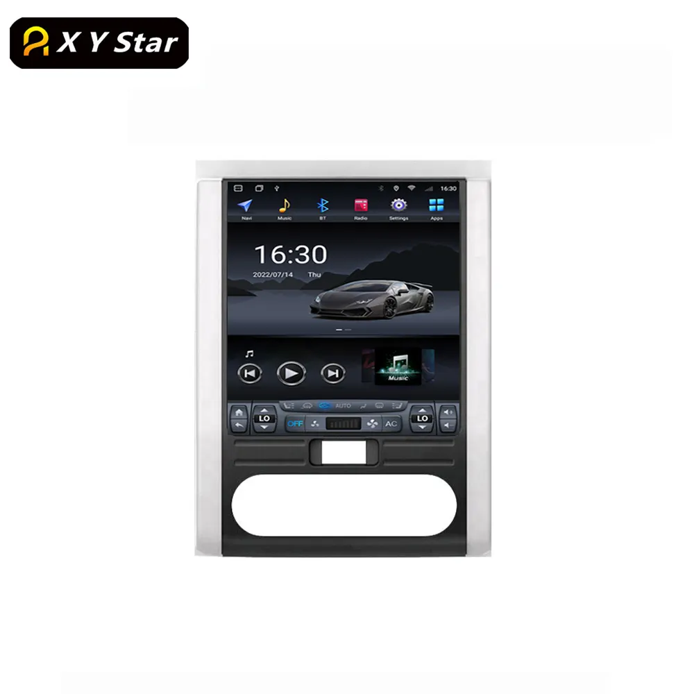 Xystar Tesla Stijl 12.1 Inch Android Gps Navigatie Stereo Auto Video Auto Dvd Speler Voor Nissan X-TRAIL X Trail