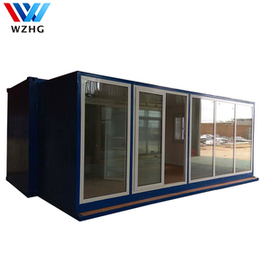 prefabricated houses flat pack office portable building beach kit set cabins steel house villa containers folding house