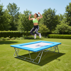 Precio barato trampolín de salto gimnástico para adultos y niños Oly trampolín de competición cama de salto de fitness para la venta - Product Image 1