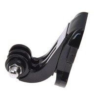 Support de casque universel en forme de J, boucle à dégagement rapide pour caméra d'action, compatible avec GoPro Insta360 DJI