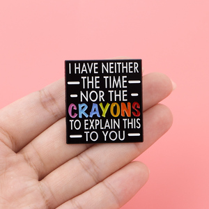 Novos Pins de Esmalte <span class=keywords><strong>Vintage</strong></span>, Broches Femininos, Pins de Lapela Masculinos, Emblemas de Gatos, Acessórios de Vestuário, Joias com Frases, Presentes para Leitores - Product Image 3