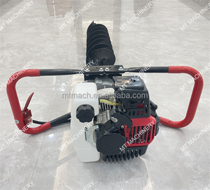 Taladro de tierra de gasolina de alta eficiencia con motor de 2 tiempos de 52 cc para plantar árboles y perforar agujeros - Product Image 4