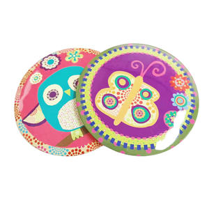 Logotipo personalizado Sublimate Multi-Patrón Botón Insignia Broche DE SEGURIDAD Redondo Recuerdo Botón Insignia - Product Image 2