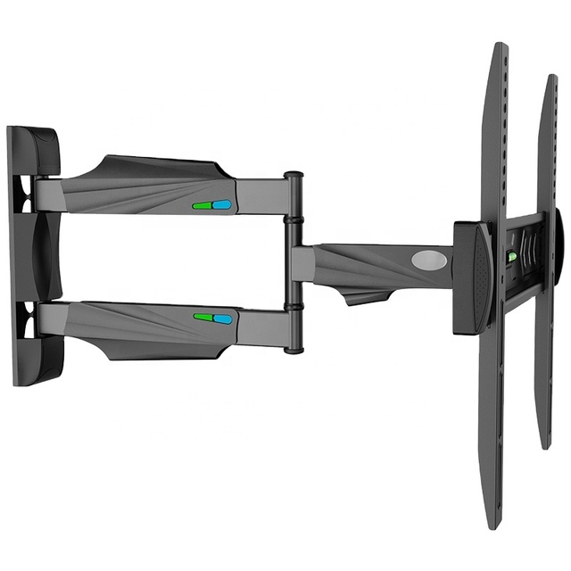 Kaloc Factory Direct Sale Retractable Tv Arm Wall Mount 32-55 Inch Compatible Bracket Living Room Wall LED Tv Bracket