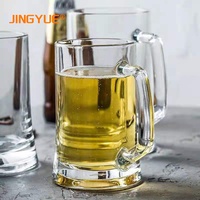 Tasses à boire pour Pub moderne, vente en gros, Premium, 15oz, robuste, classique, en verre, pour Bar