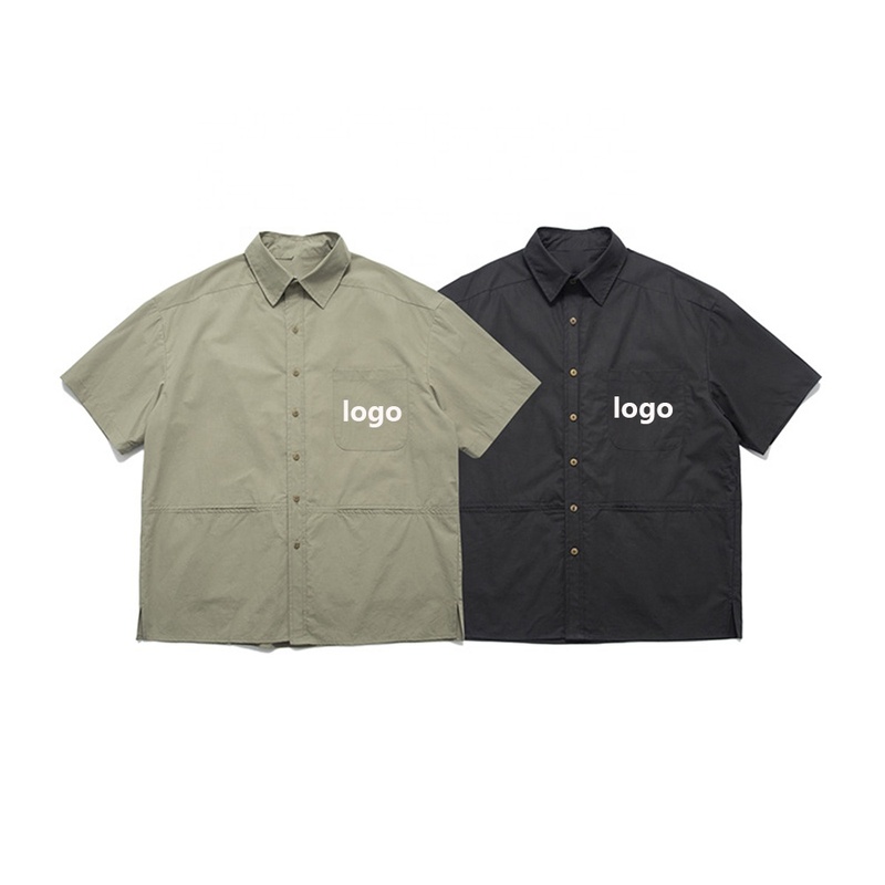 Vacation Short Sleeve Beach Custom Men
