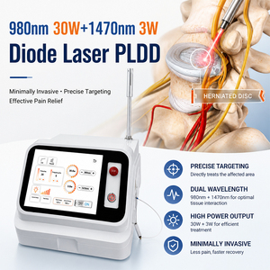 Láser Endolaser PLDD de 980nm y 1470nm para Descompresión Discal Percutánea, Blanqueamiento Dental EVLT, Hemorroides, Ginecología - Product Image 3
