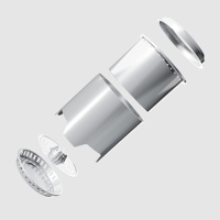 Poêle à bois sans fumée en acier inoxydable pour l'extérieur 2025 avec fonction de feu de joie, combustion longue durée, autoportant pour une utilisation en intérieur/extérieur
