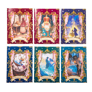 10 autocollants par paquet, série Rêve de nuit d'été, thème de conte de fées, décoration de vacances, autocollants de fond, éléments découpés - Product Image 5