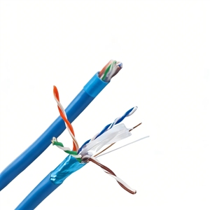 <span class=keywords><strong>สาย</strong></span>เคเบิล <span class=keywords><strong>CAT6</strong></span> FTP 23 AWG 0.56 มม. ทองแดงแท่ง PVC PE คู่ <span class=keywords><strong>100</strong></span> <span class=keywords><strong>เมตร</strong></span> <span class=keywords><strong>ราคา</strong></span> 6 <span class=keywords><strong>สาย</strong></span> สำหรับภายนอกอาคาร - Product Image 4