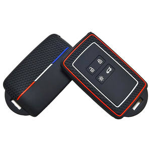 Housse de clé de voiture en silicone à <span class=keywords><strong>4</strong></span> boutons pour Koleos (modèle <span class=keywords><strong>2022</strong></span>) et Kadjar pour Renault - Product Image 6