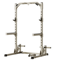 Soporte Multifuncional de Acero para Sentadillas, Press de Banca, Dispositivo de Dominadas, Gantry, Equipo de Fitness con Saco de Arena, Unisex, Bíceps, Tríceps