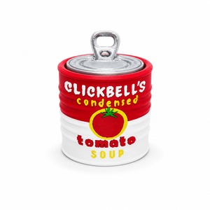 Adorno de Escritorio con Interruptor Mecánico Presionable en Forma de Lata de Sopa de Tomate Impreso en 3D, 4 Estilos, Decoración para Oficina y Hogar, Regalo Novedoso - Product Image 6